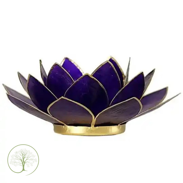Lotus sfeerlicht 6de chakra indigo