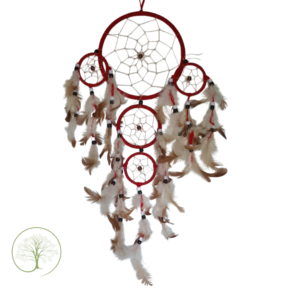 Dromenvanger 16 cm rood