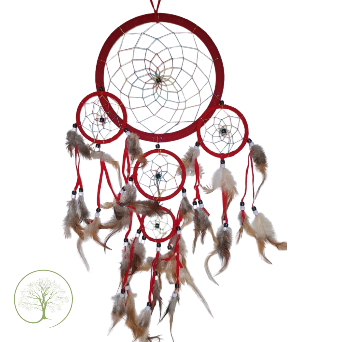 Dromenvanger 21 cm rood