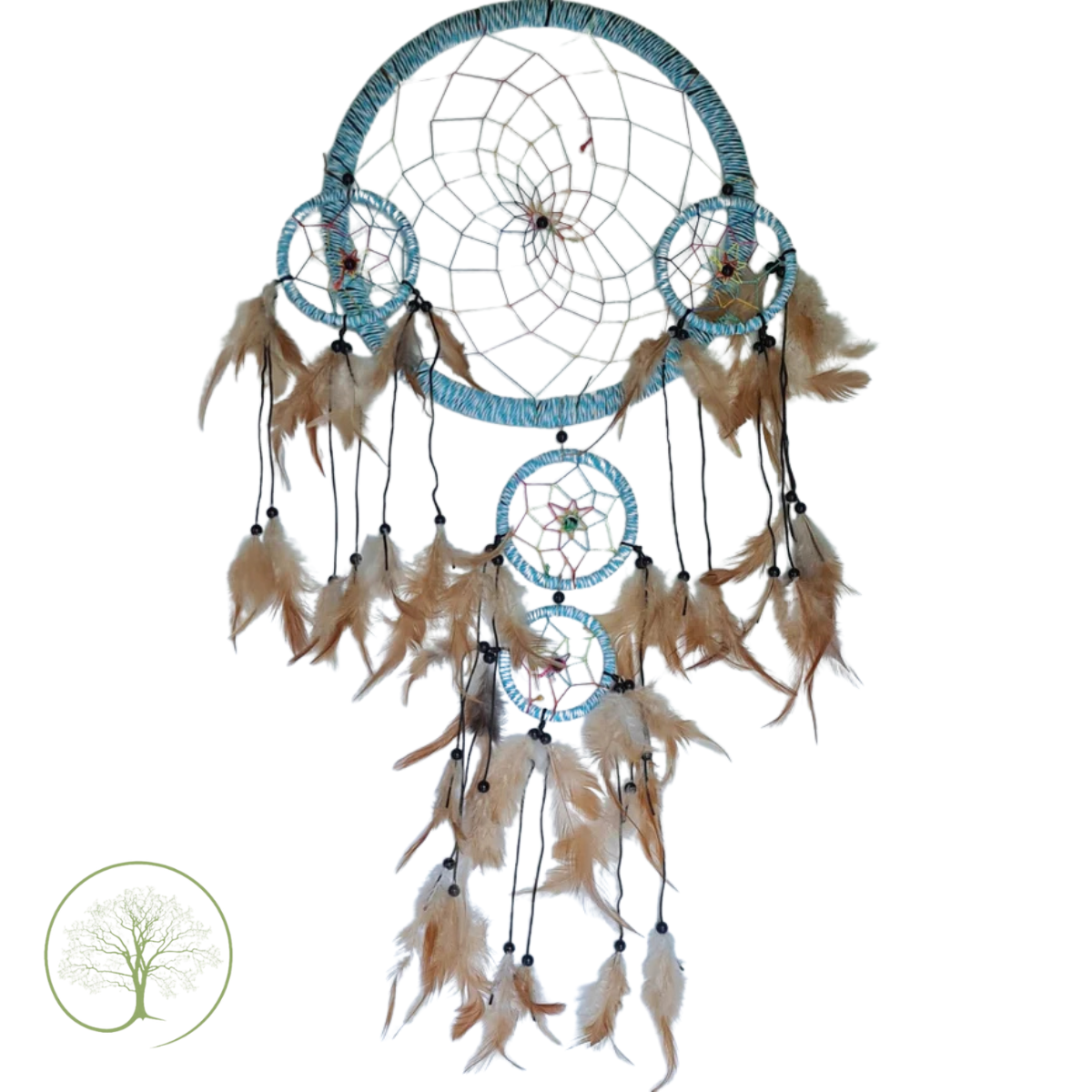 Dromenvanger 28 cm (lichtblauw)