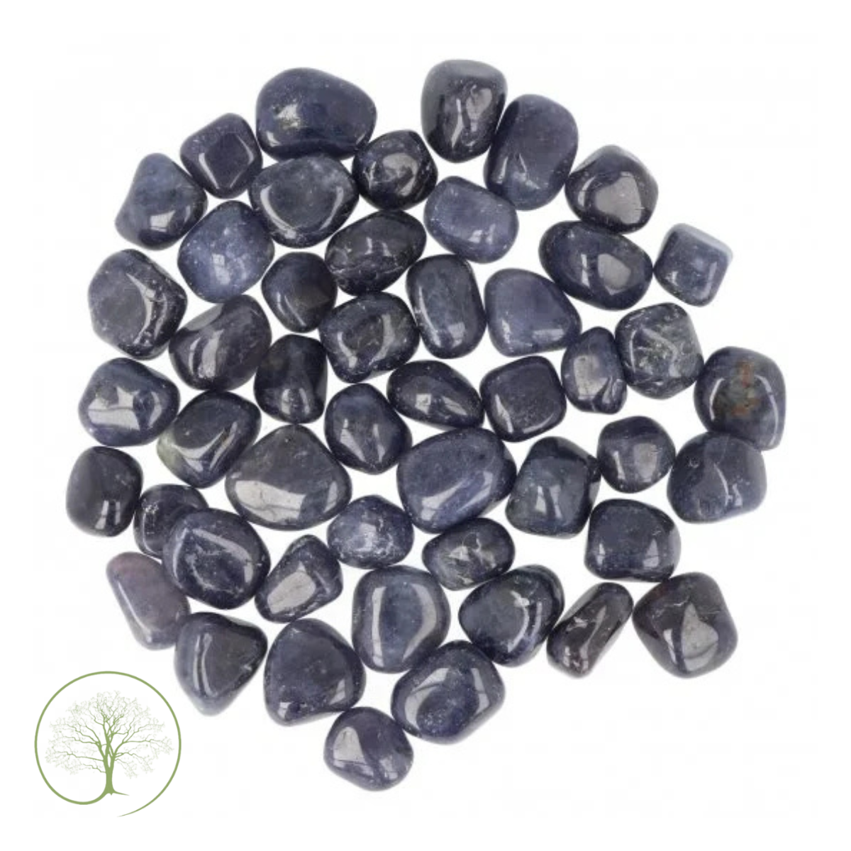 Ioliet (Watersaffier) trommelstenen