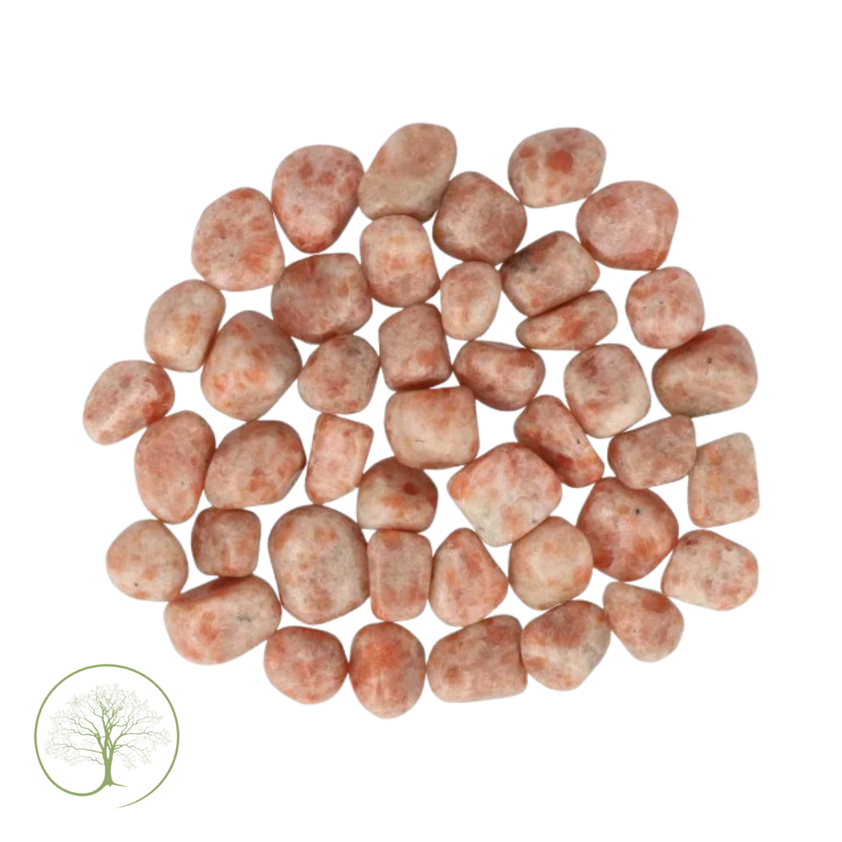 Zonnesteen trommelstenen