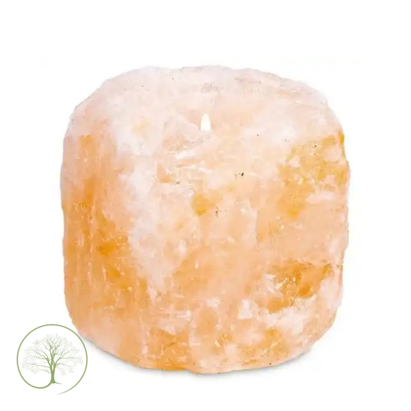 Zoutsteen Waxinelichthouder