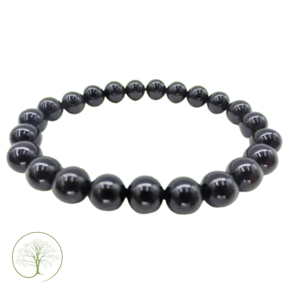 Zwarte Toermalijn 8 mm