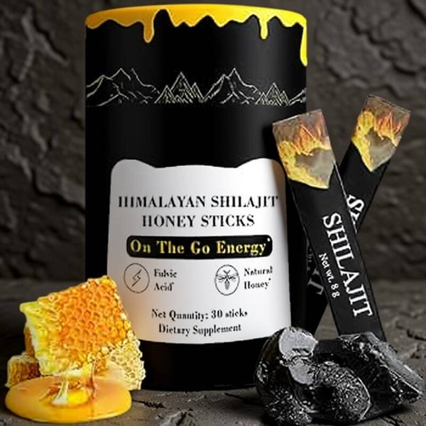 Bâtonnets de Miel au Shilajit de l'Himalaya