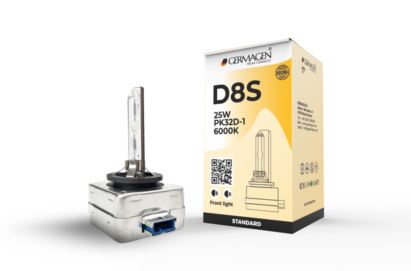 D8S 25W 6000K