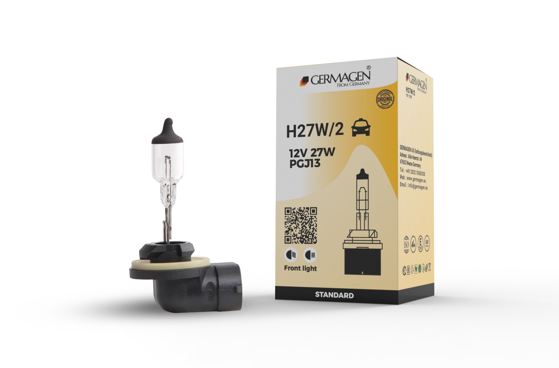 H27W/2 12V 27W