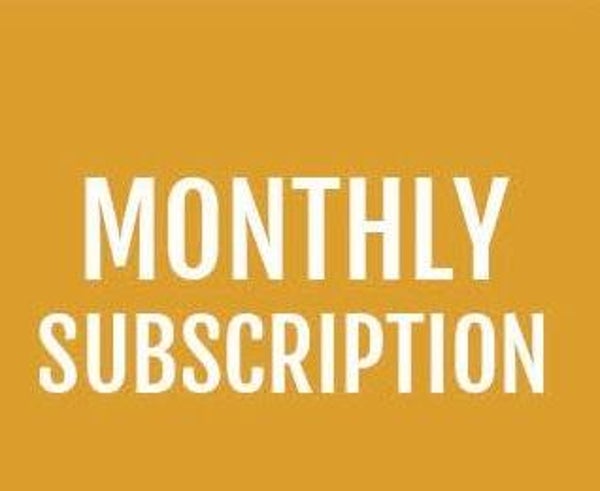 Basic Monthly Subscription