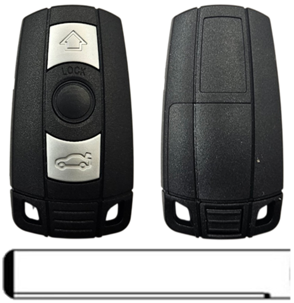 BMW 3-knops Smart Key HU92 433MHZ