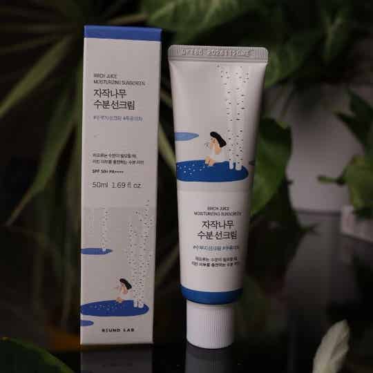 Round Lab Birch Juice Moisturizing Sun Cream SPF50+ PA++++ – Hydrating Daily Sunscreen (50 ml)