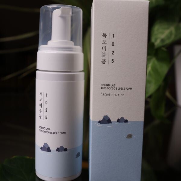Round Lab 1025 Dokdo Bubble Foam – Gentle Daily Facial Cleanser 150 ml
