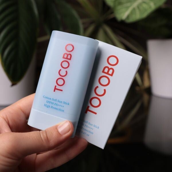 Tocobo Cotton Soft Sun Stick SPF50+ PA++++ – Mattifying UV Protection Stick (19 g)
