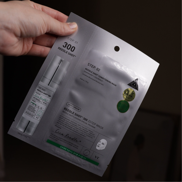 VT Cosmetics - Reedle Shot 300 2-Step Mask - Firming Face Mask in a Sheet