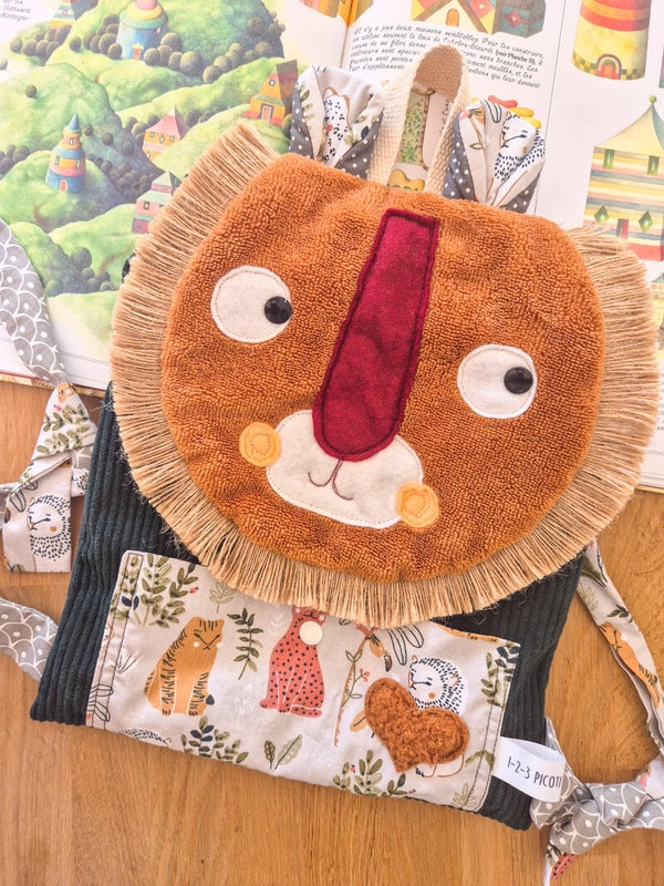 Sac à dos lion