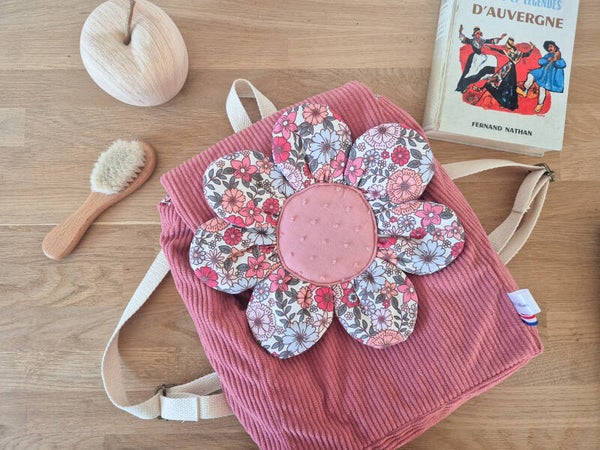 Sac à dos fleur