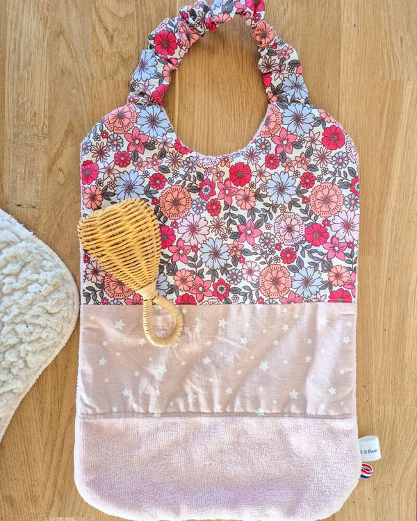 Grand bavoir élastique maternelle