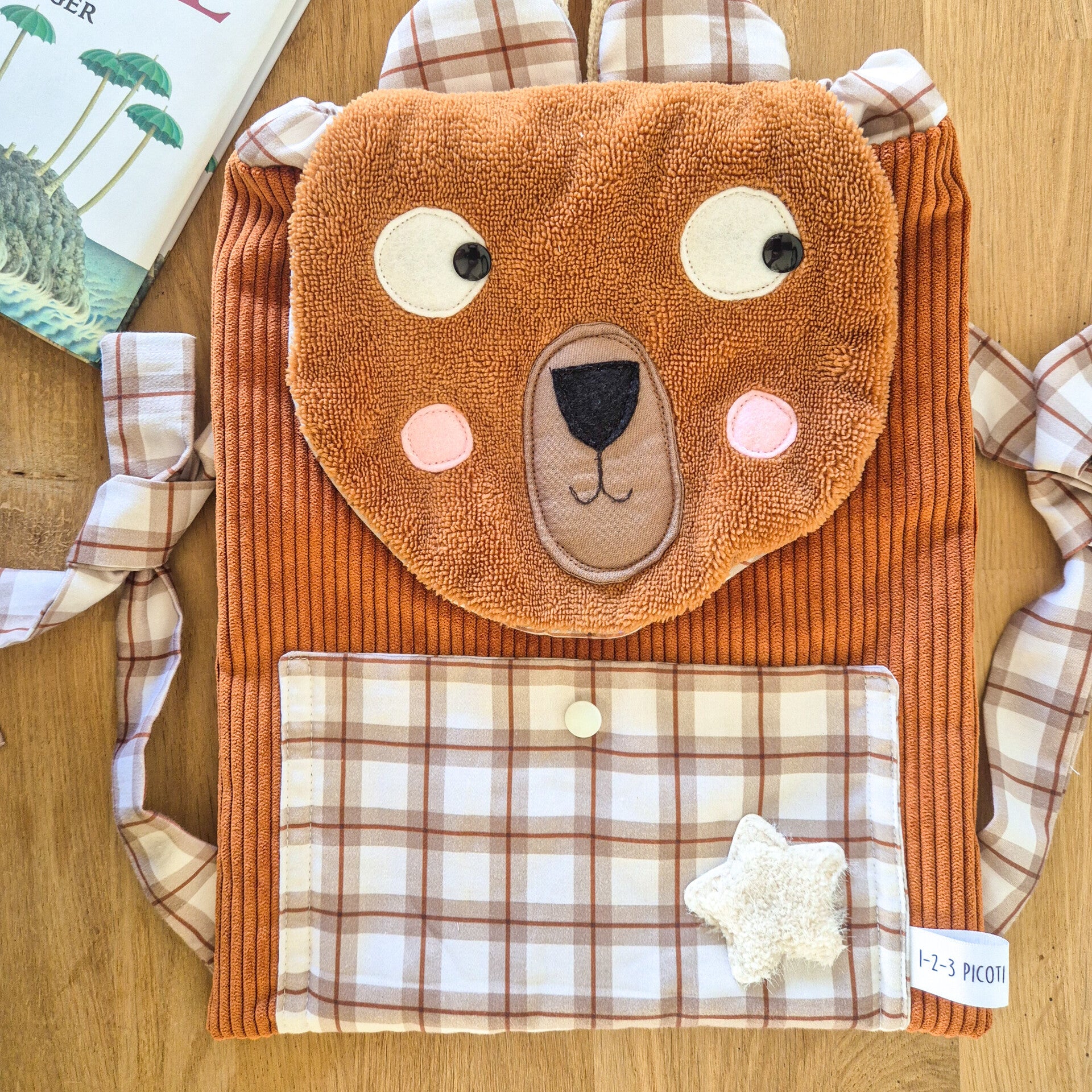 Sac à dos enfant maternelle ours