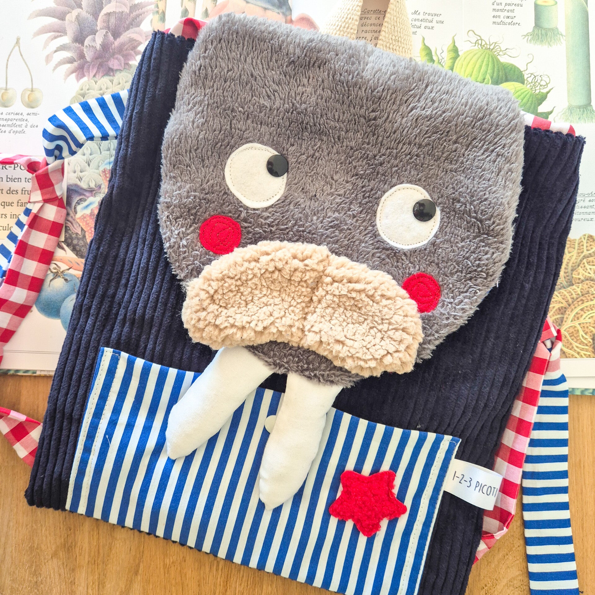 Sac à dos maternelle  morse