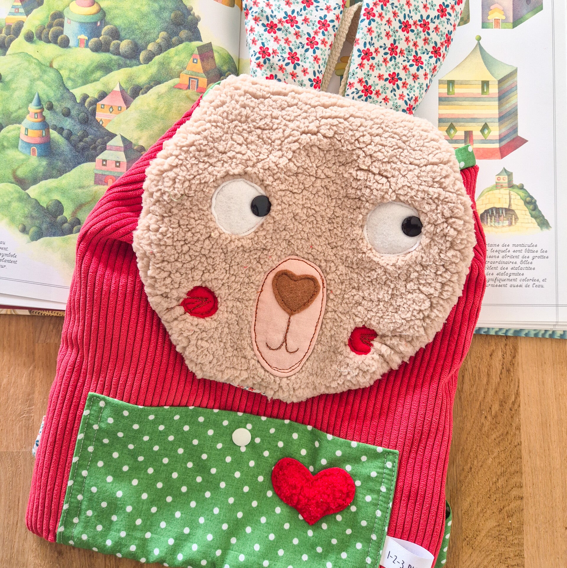 Sac à dos enfant maternelle lapin