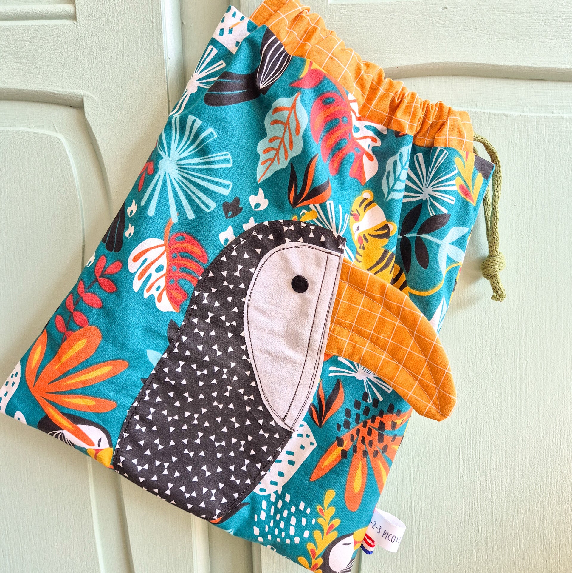 Pochon enfant toucan