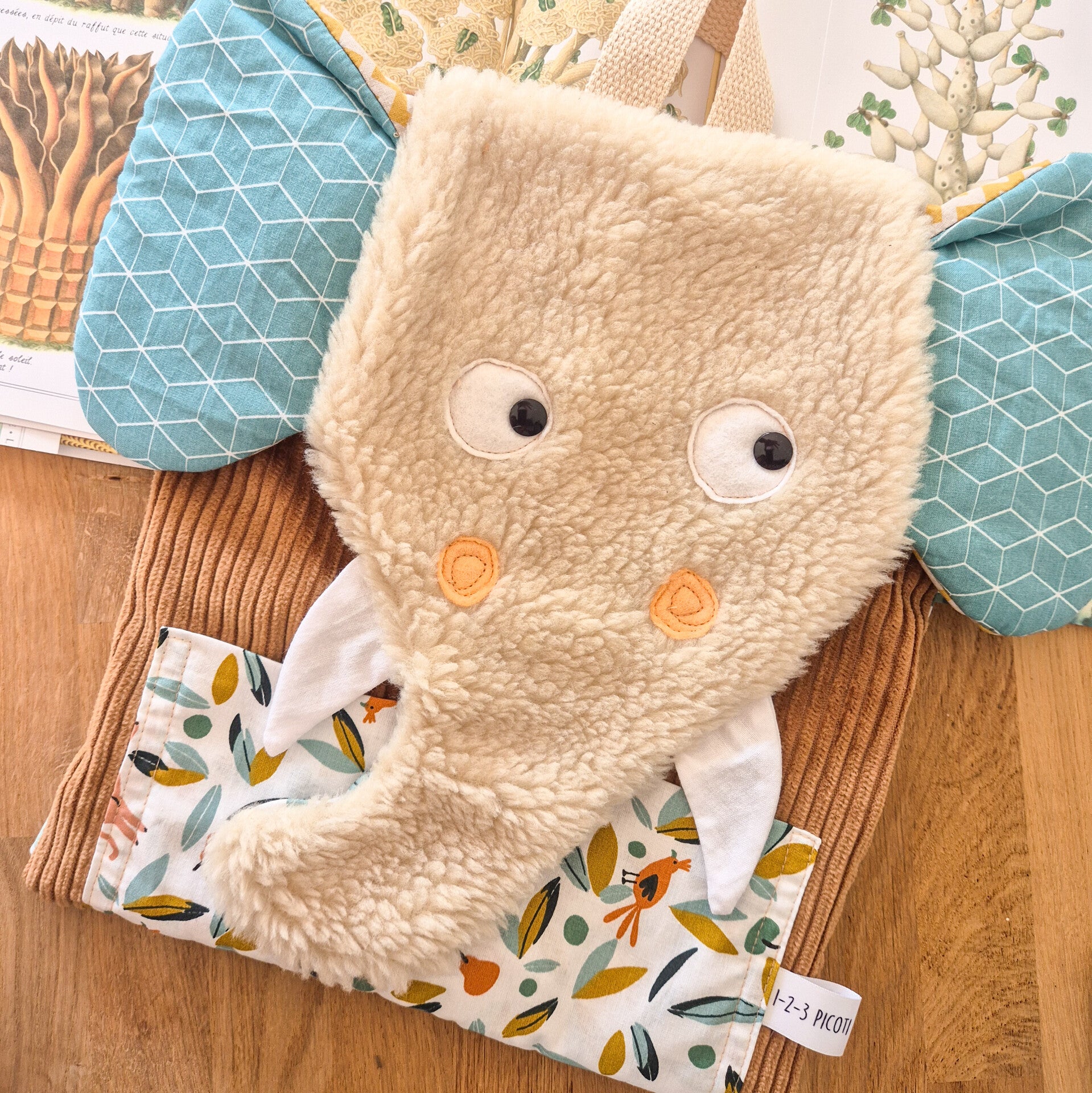 Sac à dos maternelle  éléphant