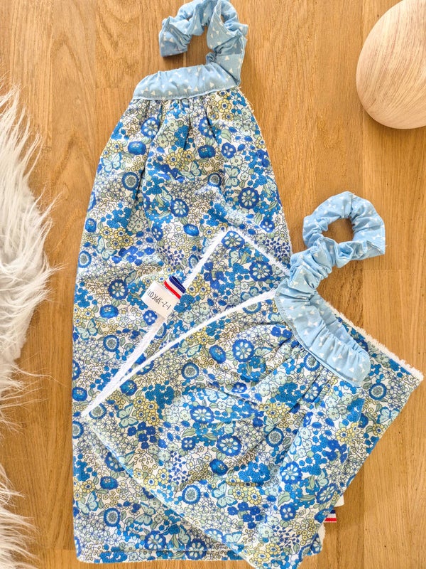 Grand bavoir tissu