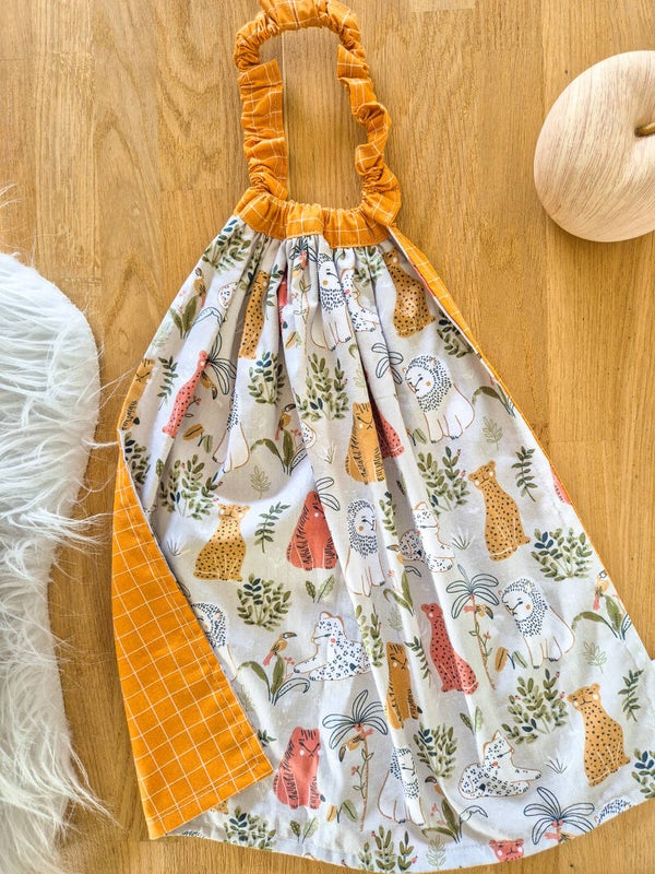 Grand bavoir tissu