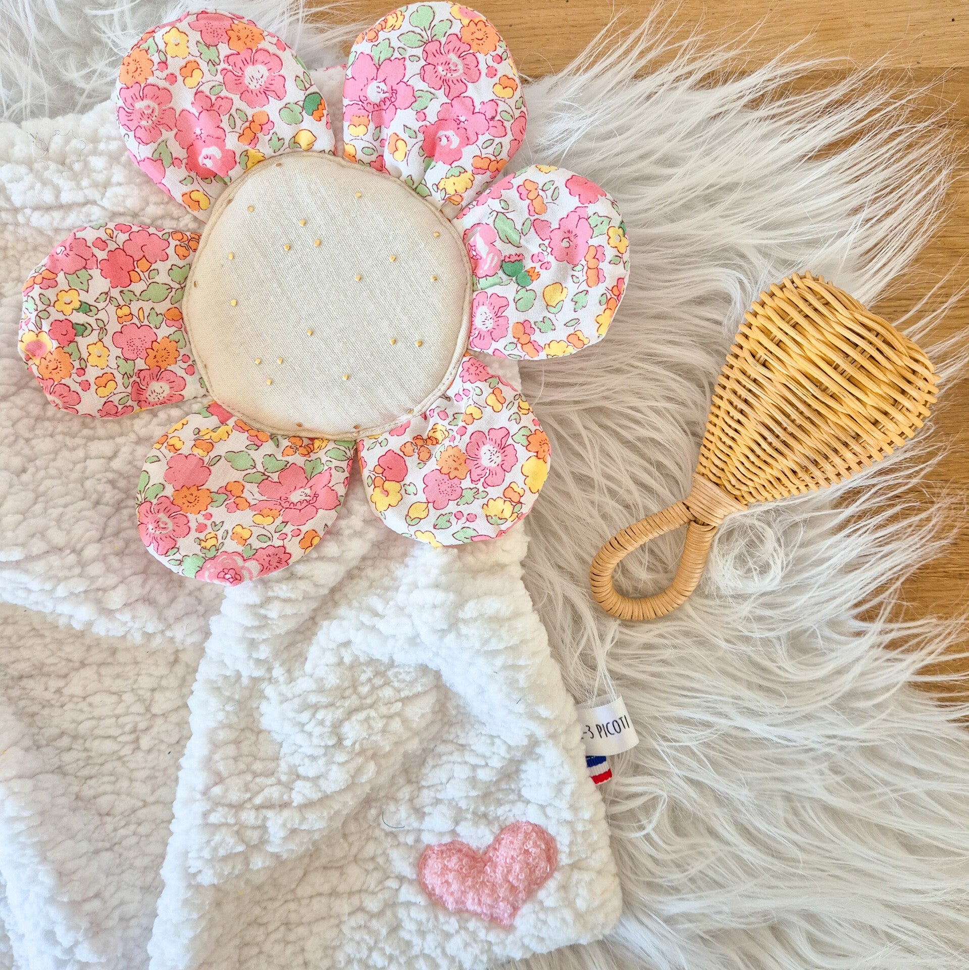Doudou fleur