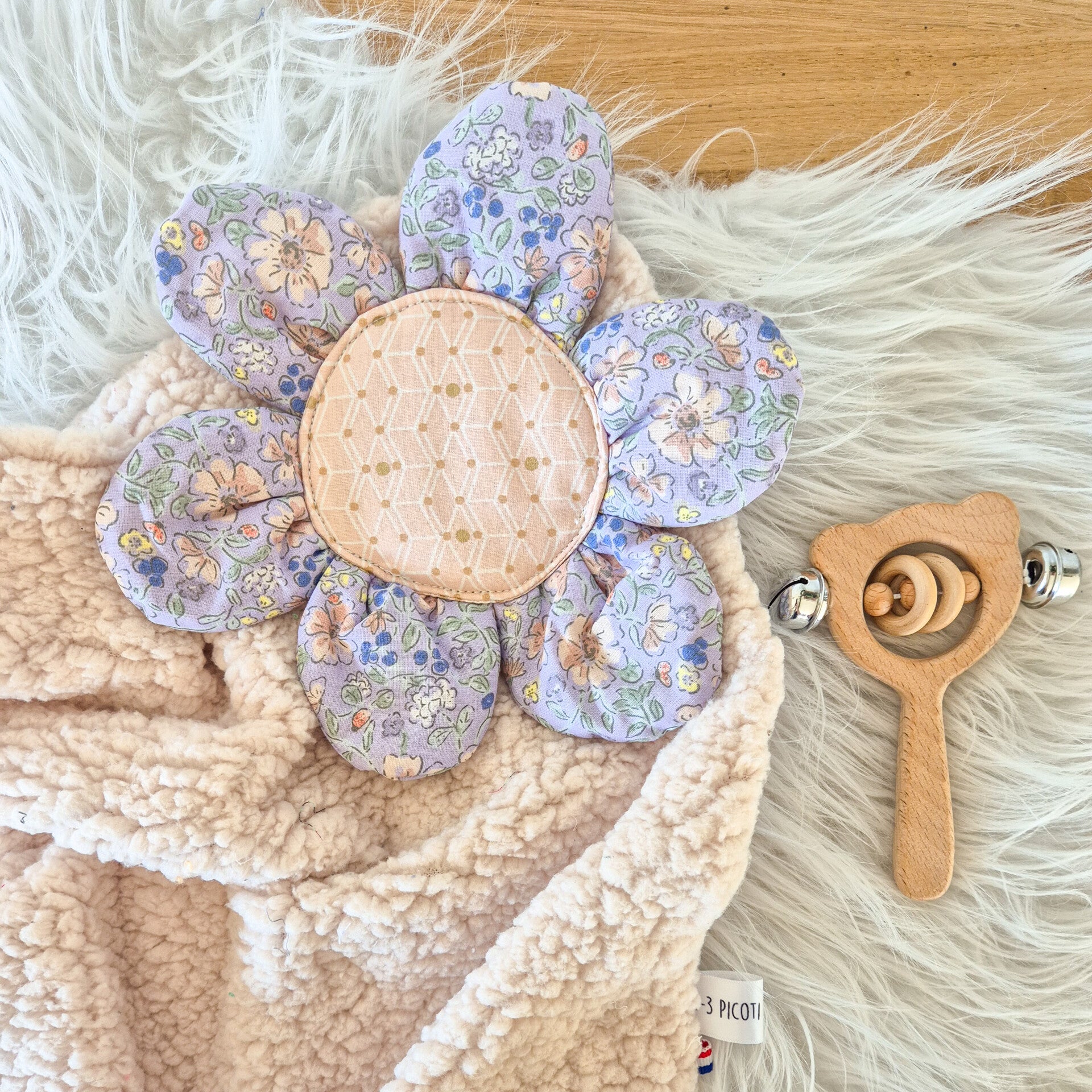 Doudou fleur