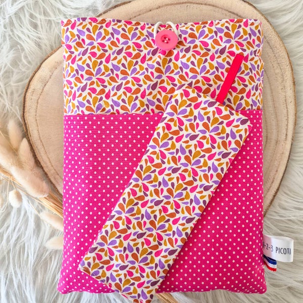 Pochette livre et son marque page