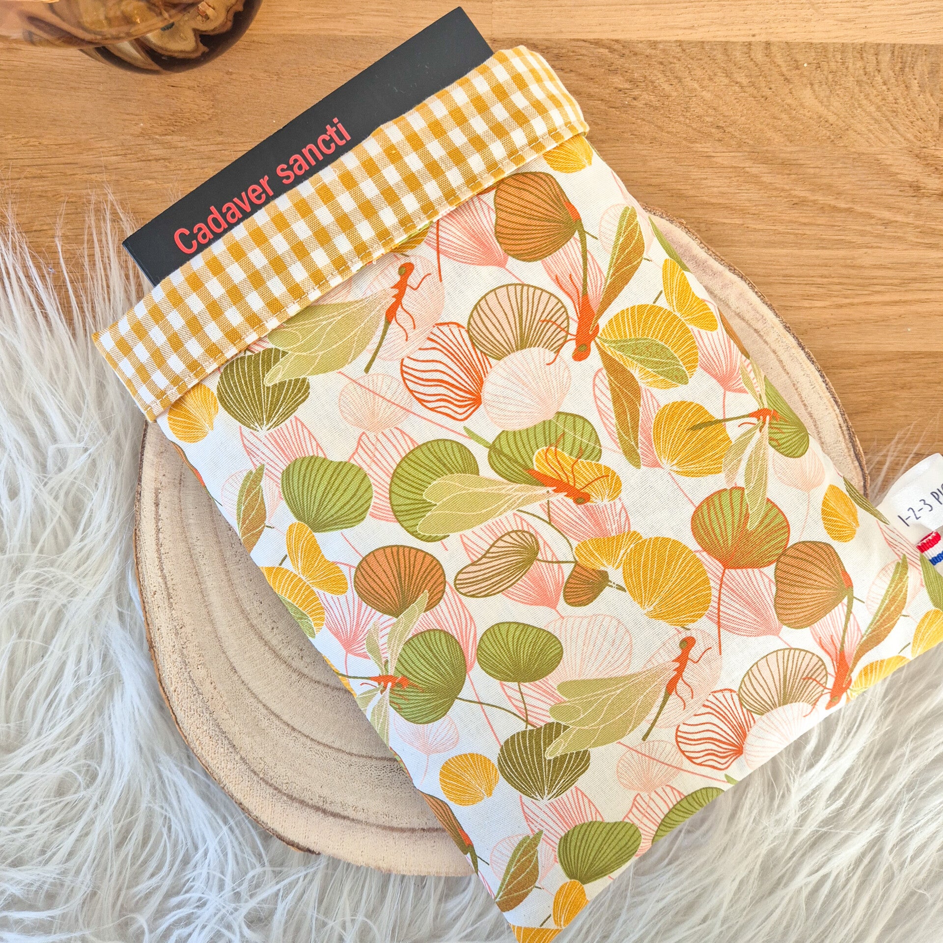 Pochette livre libellule