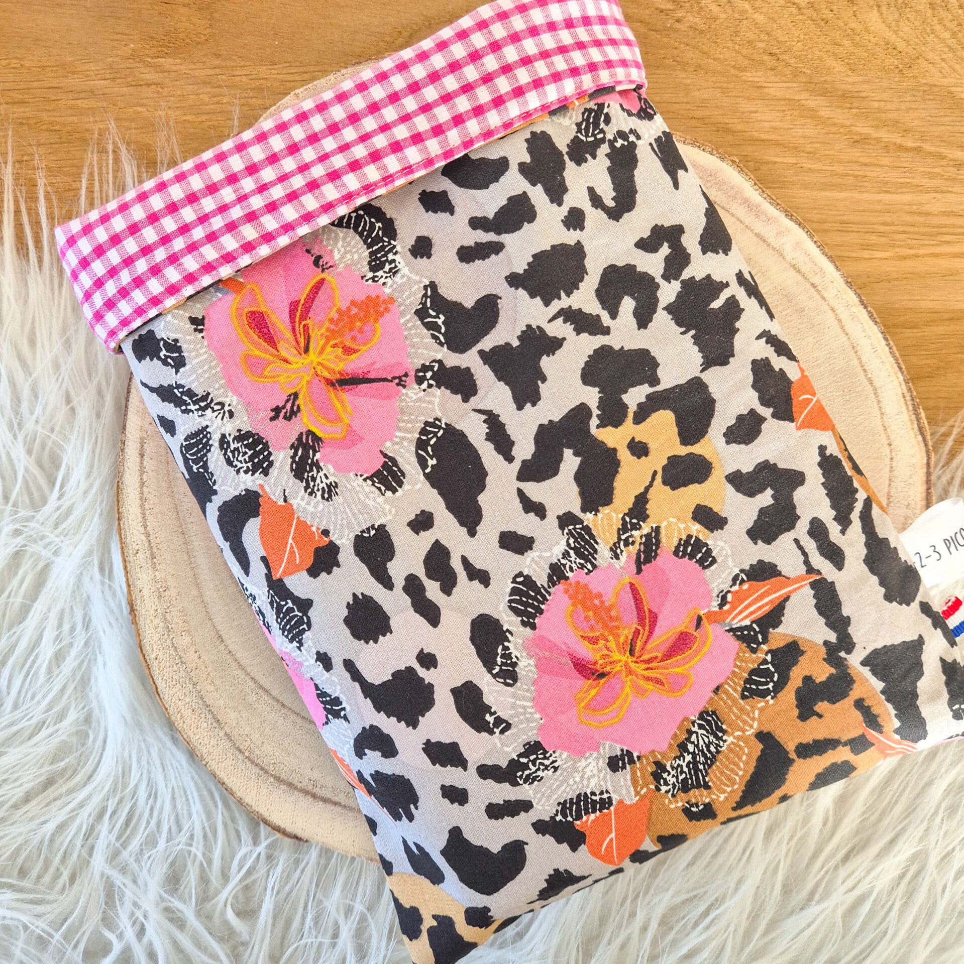 Pochette livre panthère