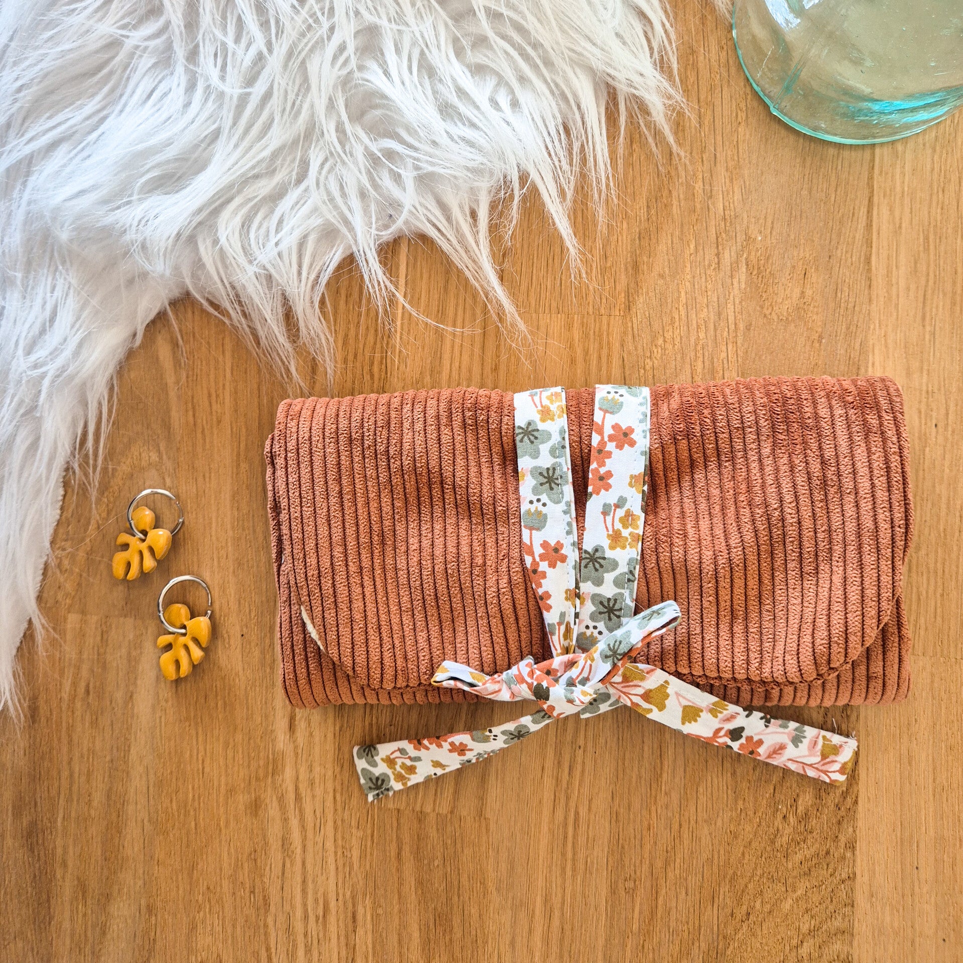 Pochette bijoux nomade.
