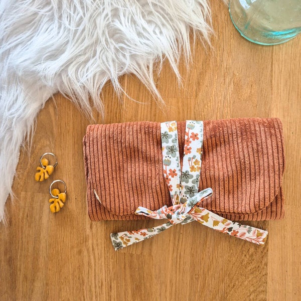 Pochette bijoux nomade.