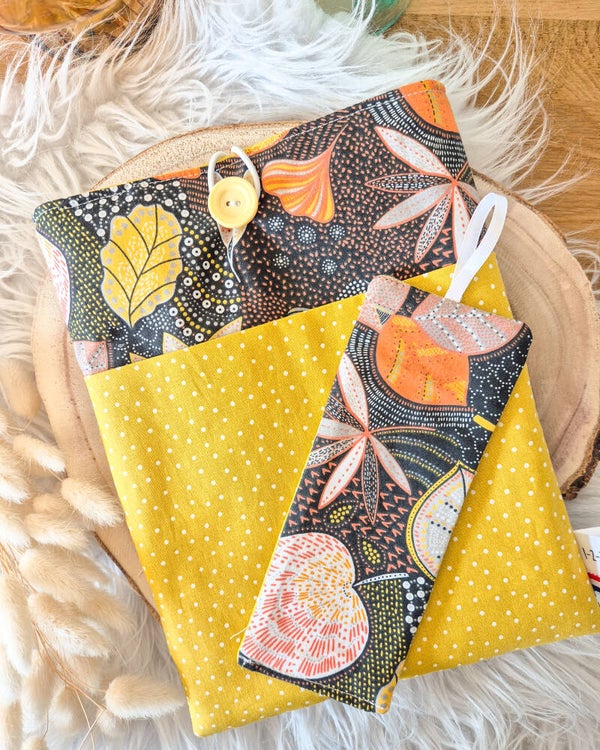 Pochette livre et son marque page