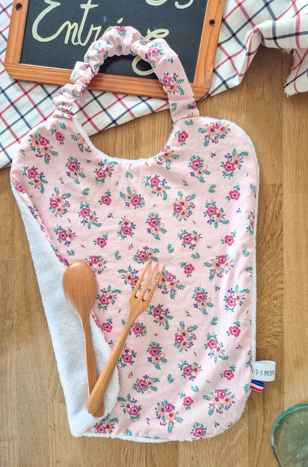 Grand bavoir élastique  maternelle