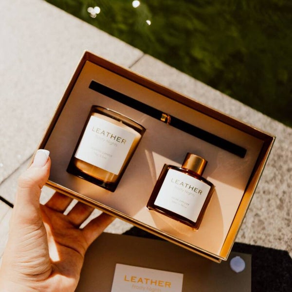 Frosty nights leather gift pack