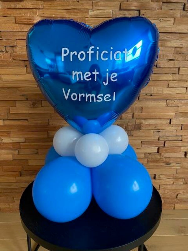 Tafelmodel groot gepersonaliseerd.