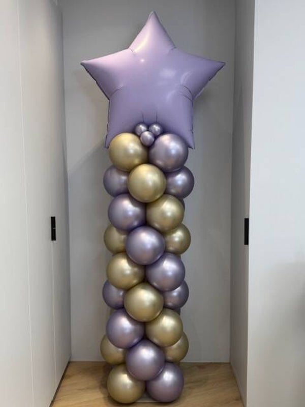 Pilaar folieballon groot