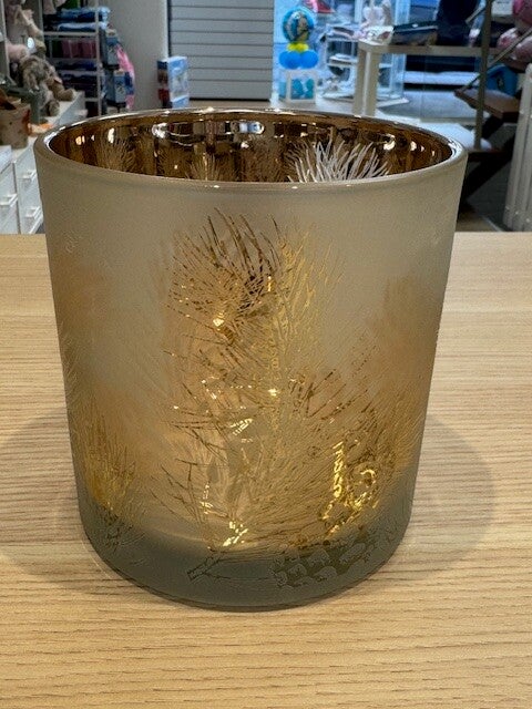 Theelichthouder winterdroom groot