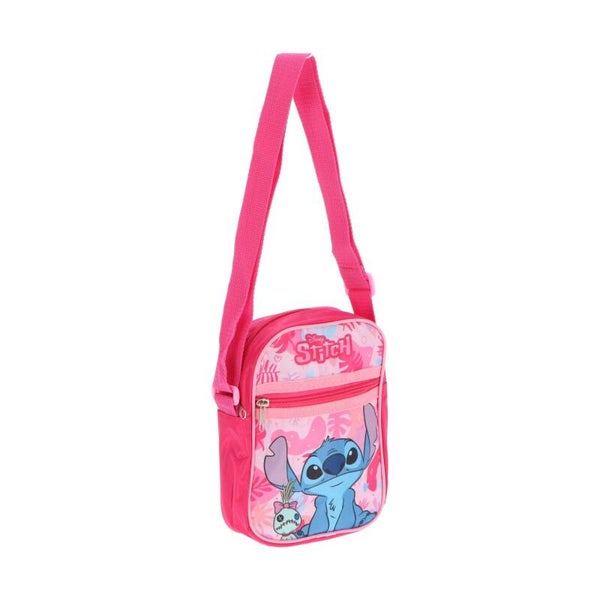 Lilo & Stitch schoudertas roze of blauw