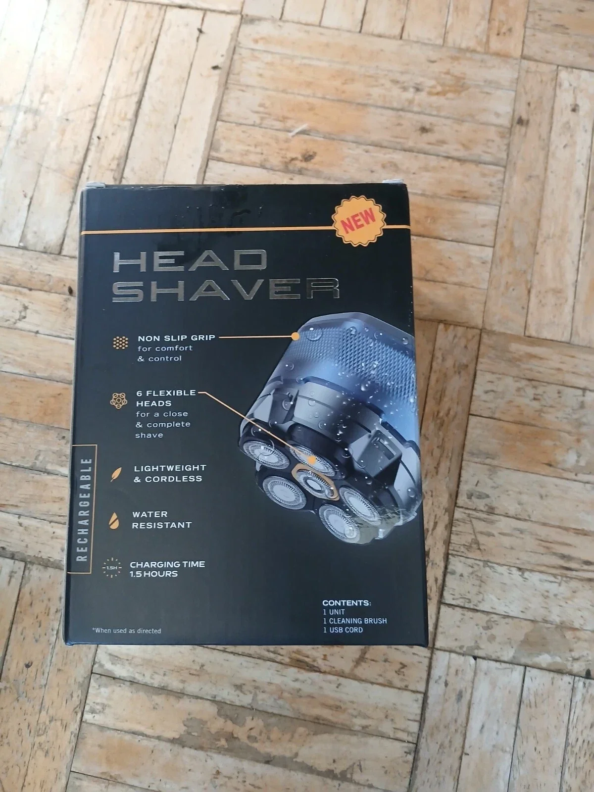 Bald Head essential six blade magnetic head shaver