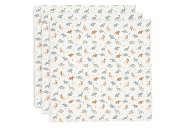 Hydrofiele doek - Roarsome small 70x70cm (3pack)