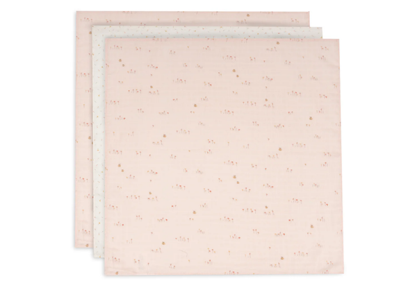 Hydrofiele doek - Pretty Picnic small 70x70cm (3pack)