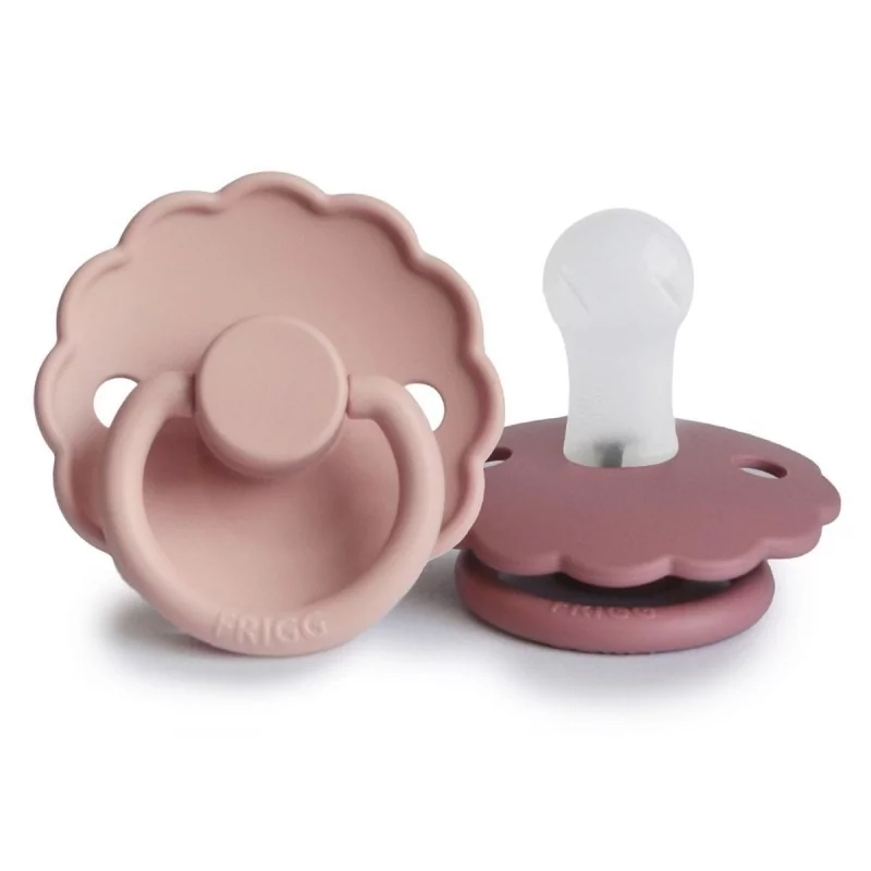 Siliconen spenen Daisy – Blush / Dusty Rose T1