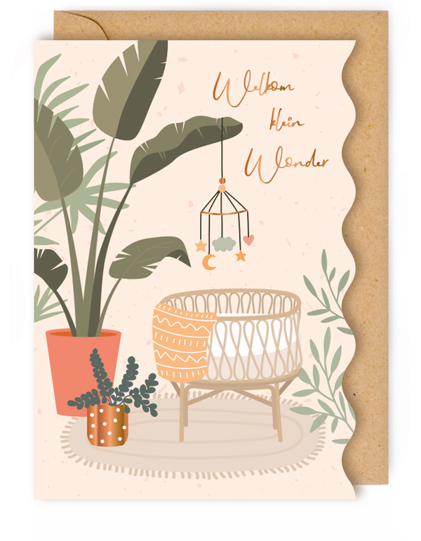 Wenskaart - Welkom klein wonder