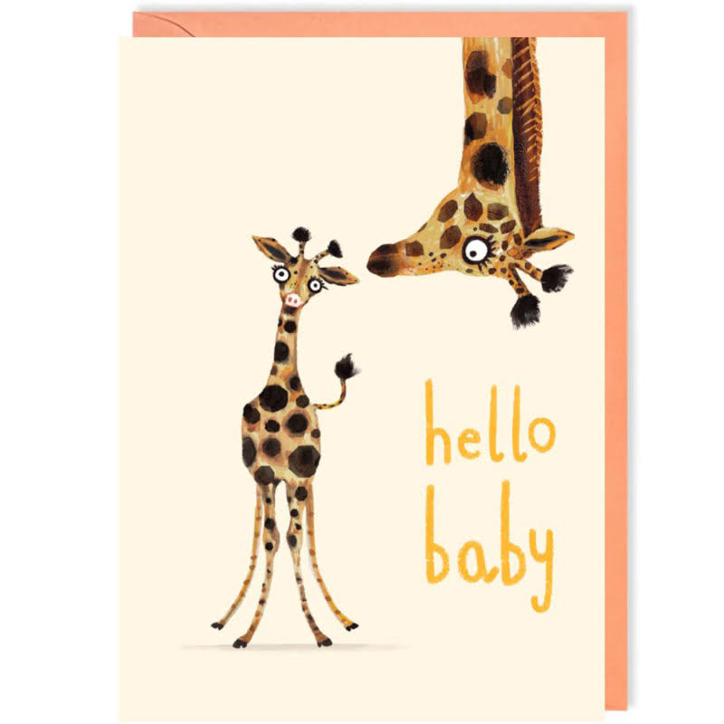 Wenskaart - Hello baby