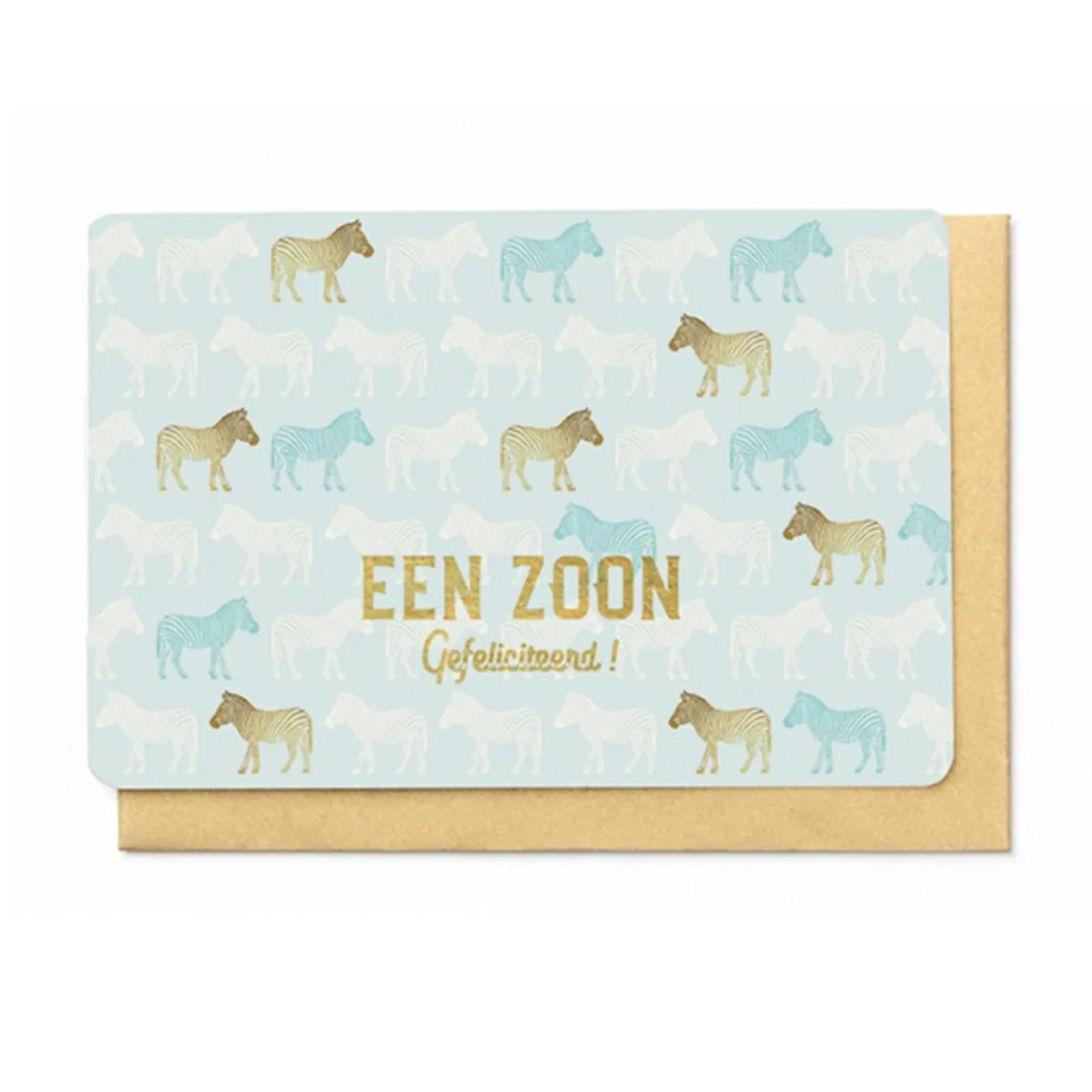 Wenskaart - Een zoon gefeliciteerd