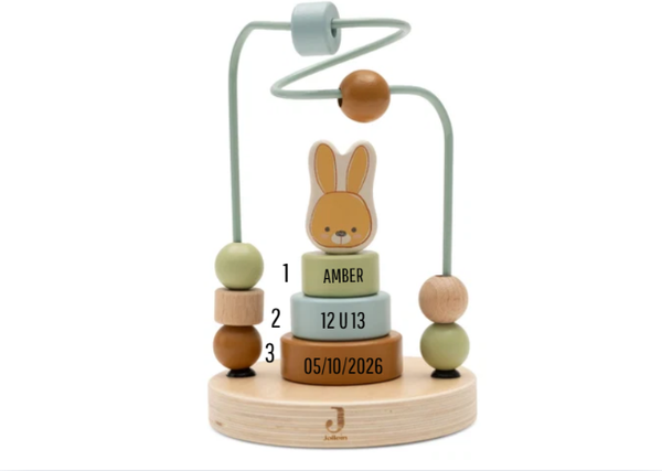 Houten spiraal - Gepersonaliseerd