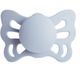 Siliconen speen Butterfly – Powder Blue T1